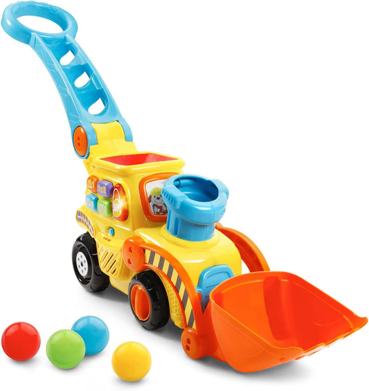 VTech Push & Pop Bulldozer - Fun Learning Toy