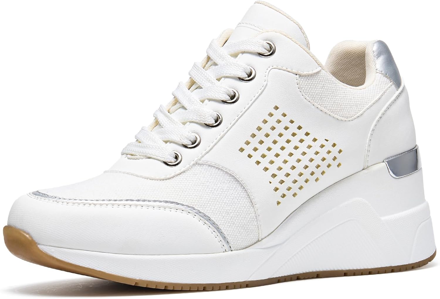 Cestfini Wedge Sneakers for Women - Stylish Non-Slip Shoes