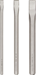 Long Cold Chisel Set 3-Piece - Reach Past Obstructions for Metalwork
