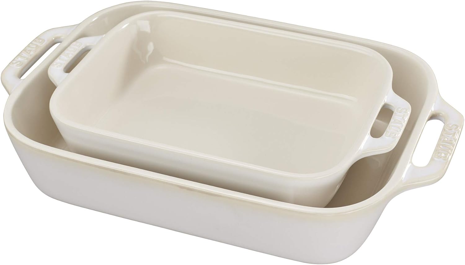 STAUB Ceramic Rectangular Baking Dish Set for Perfect Baking