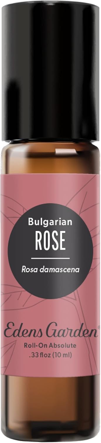 Rose Bulgarian Absolute Essential Oil Roll-On for Wellness