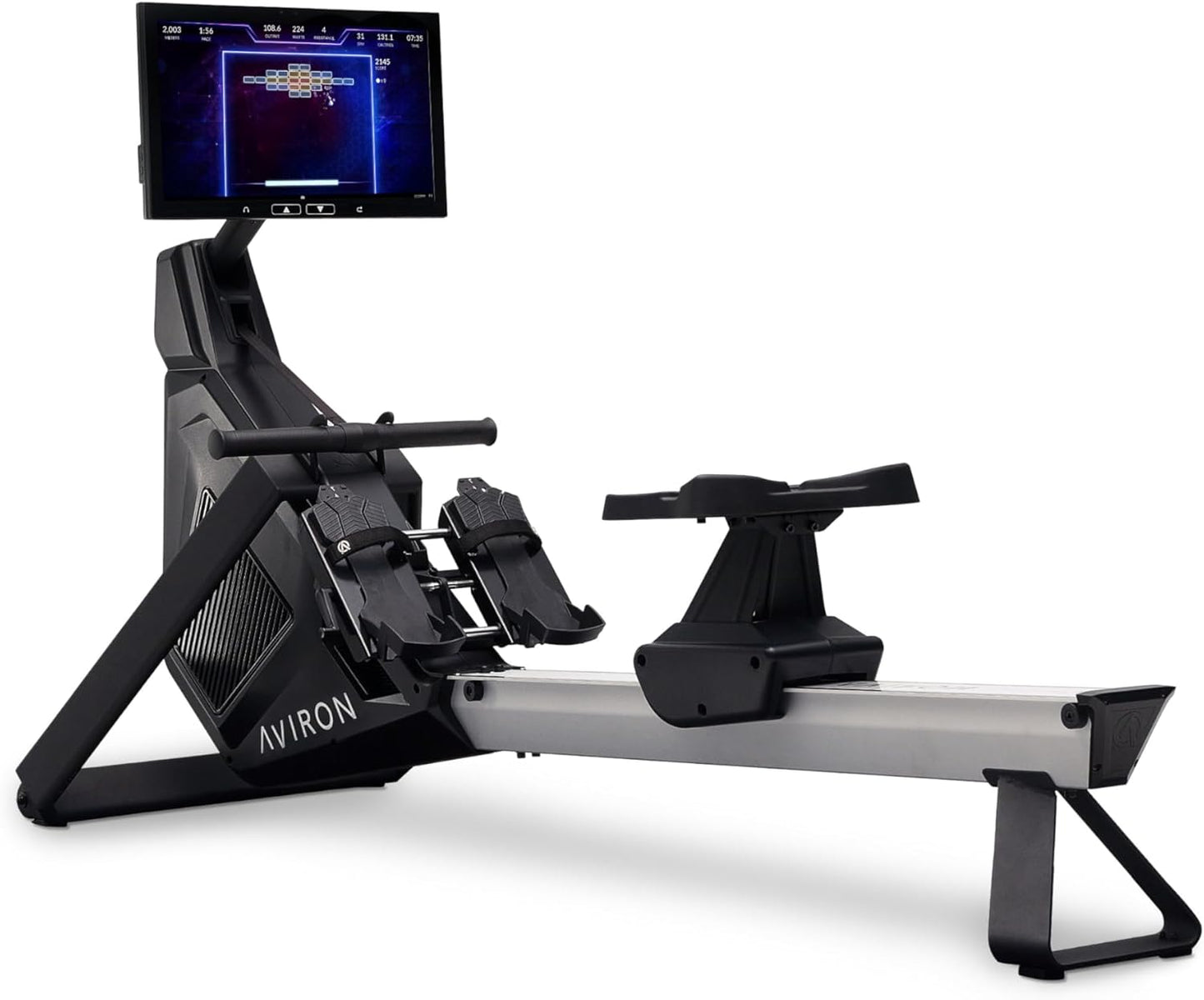 Aviron Strong Series Rower: Dual Resistance, 100 lbs Capacity