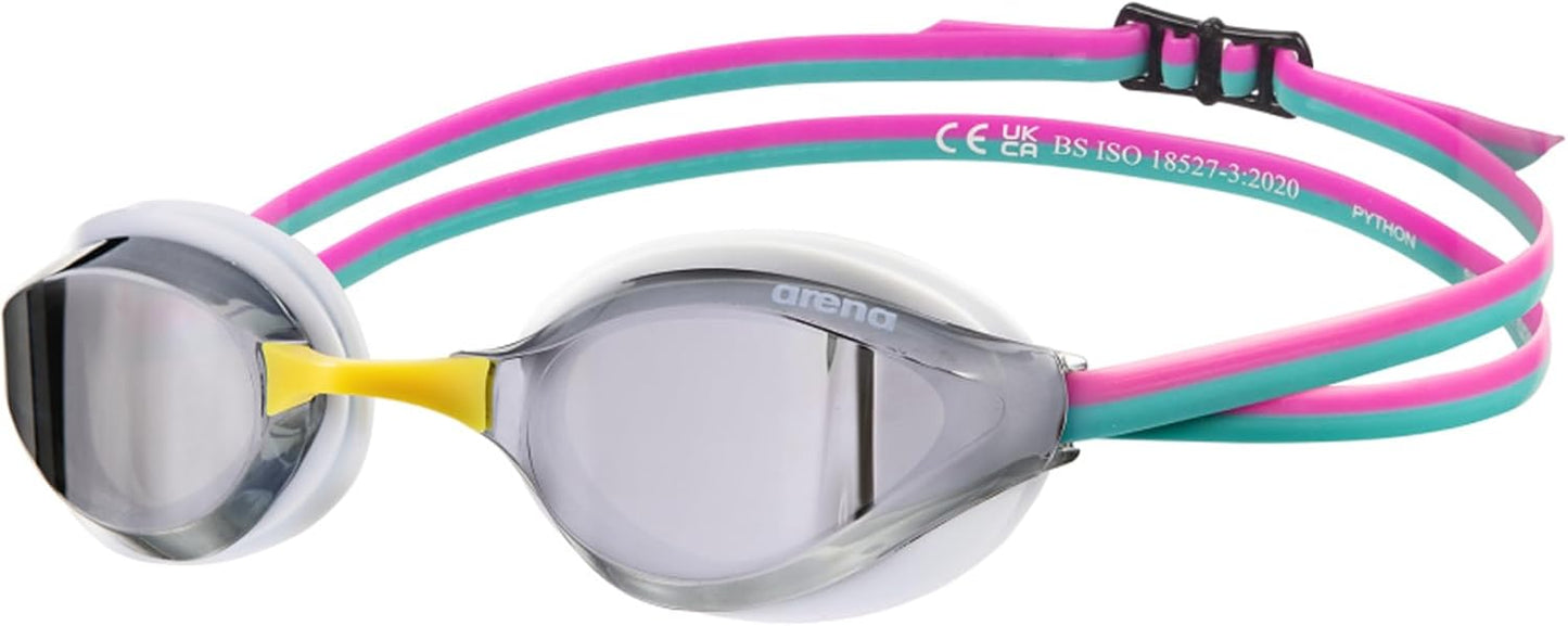 ARENA Python Racing Swim Goggles for Men and Women - Comfort & Clarity