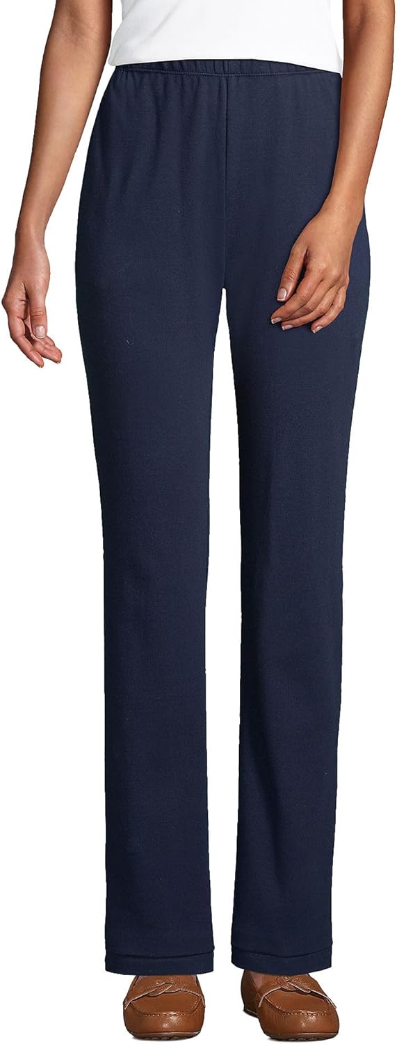 Lands' End Women's Relaxed Fit Sport Knit High Rise Pants Review
