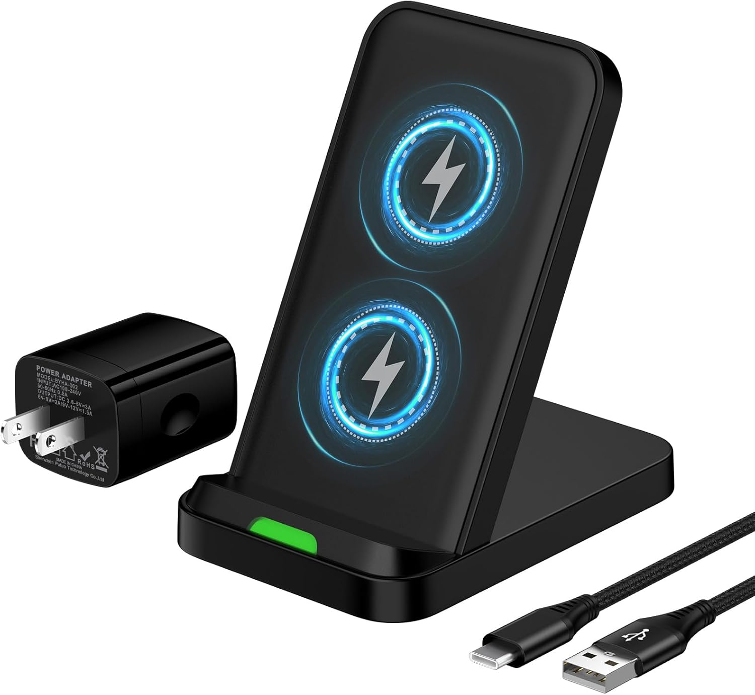 Samsung Fast Wireless Charger Stand 18W for Galaxy & Google - Sicodo