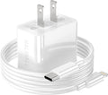 iPhone USB C Fast Charger with 6ft MFI Cable - Fast PD Wall Plug