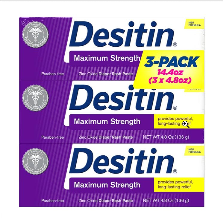 Desitinn Maximum Strength Baby Diaper Rash Cream for Relief
