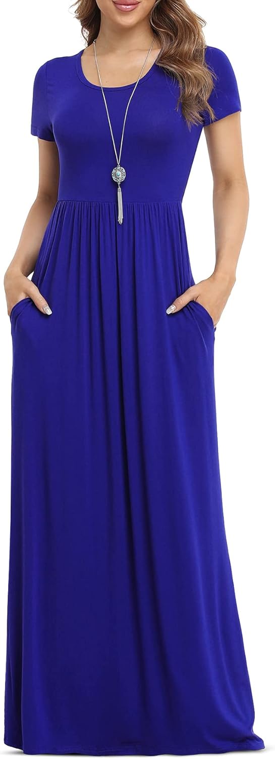 VIISHOW Women's Casual Maxi Dresses with Pockets Review