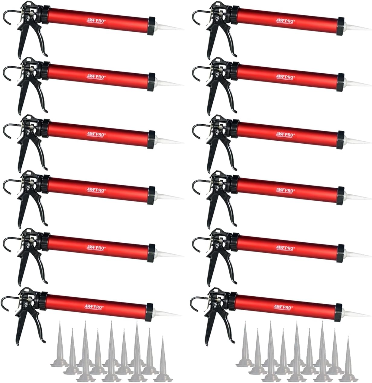 AWF PRO Sausage Caulking Gun: Durable, Precision, and Versatile