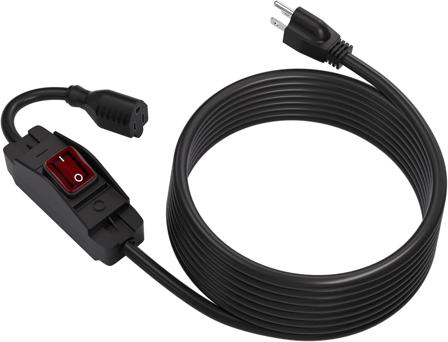 STARELO Extension Cord with Waterproof Switch for Outdoor Use