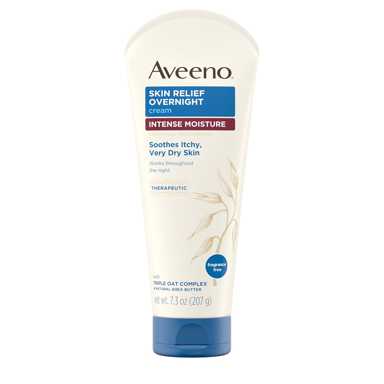 Aveeno Skin Relief Overnight Intense Moisture Cream for Dry Skin