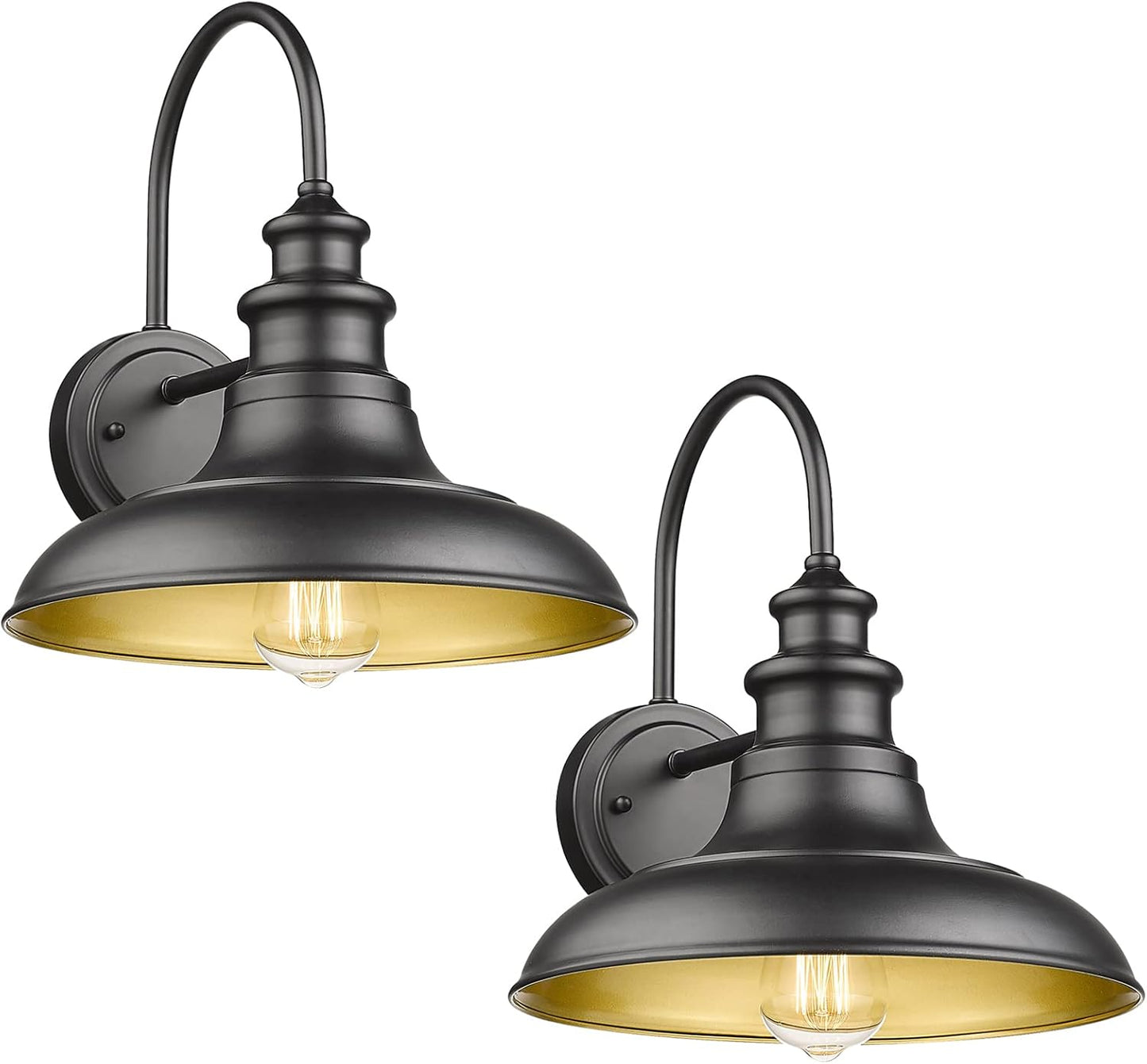Outdoor Barn Light Fixtures with Gooseneck Design for Style