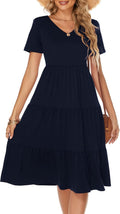 Women's Casual Midi Dress by Berydress for Summer Days