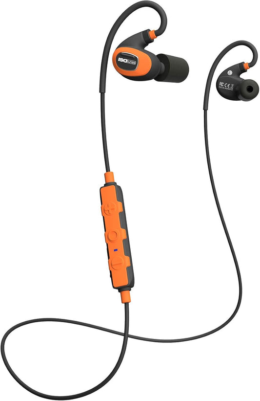 ISOtunes PRO 2.0: 27 dB Noise Reduction, 16+ Hr Battery, Mic, OSHA Compliant