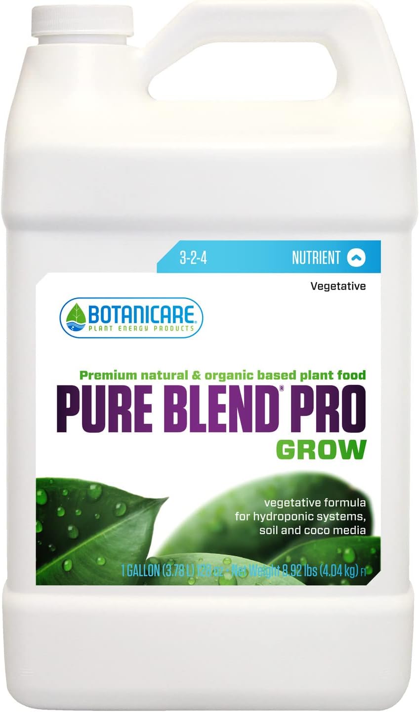 Botanicare Pure Blend Pro Grow Nutrient for Thriving Plants