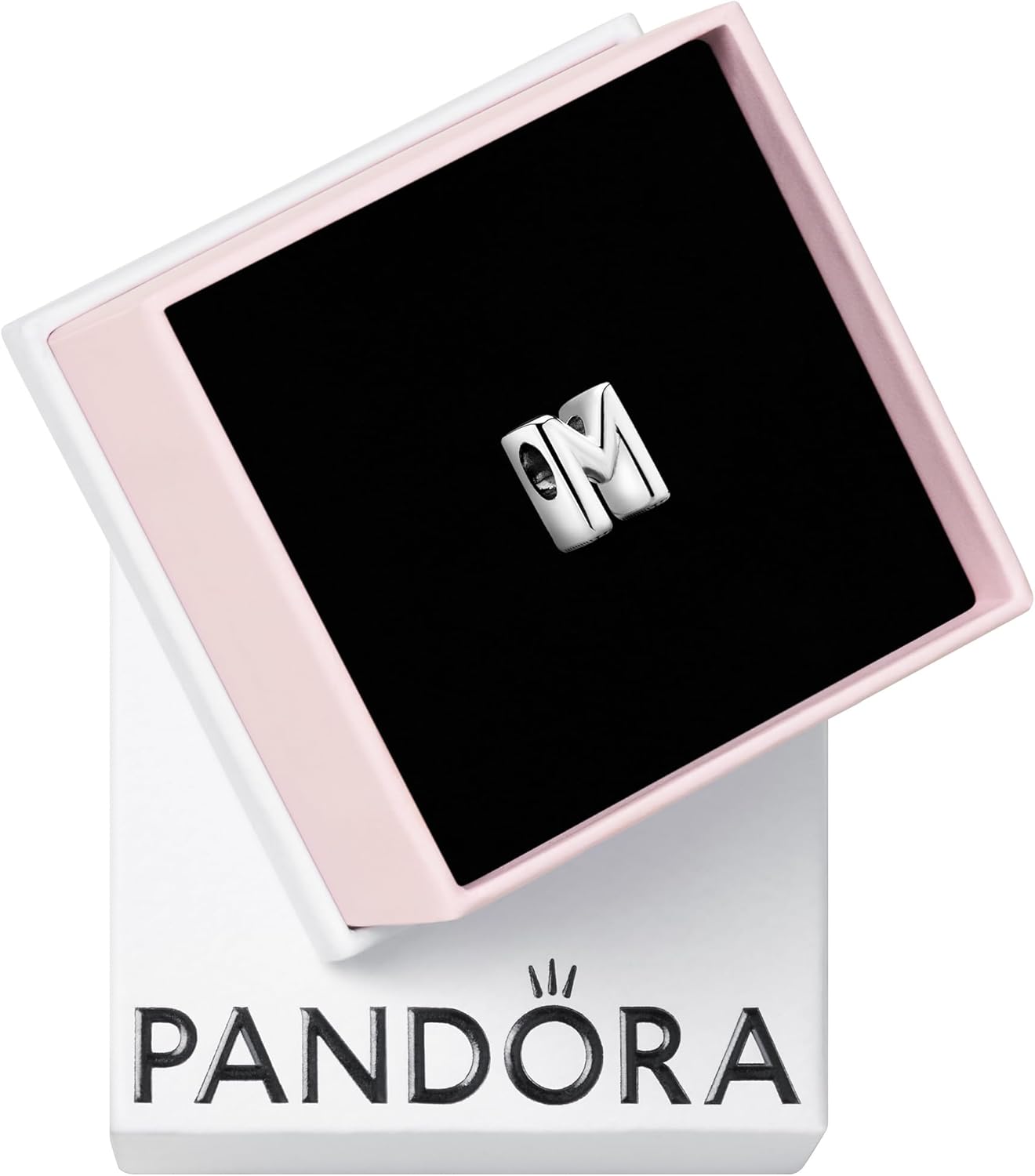 Pandora Alphabet Charm - Sterling Silver Gift for Her