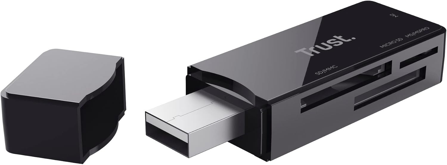 Trust Nanga USB 3.1 Card Reader for Fast Data Transfer