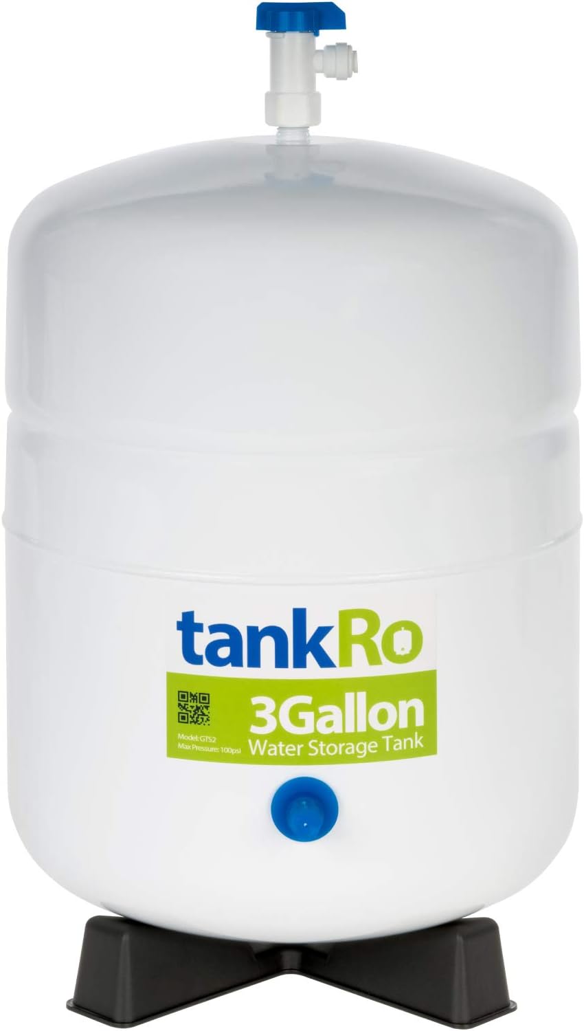 3 Gallon RO Expansion Tank for Compact Reverse Osmosis Systems