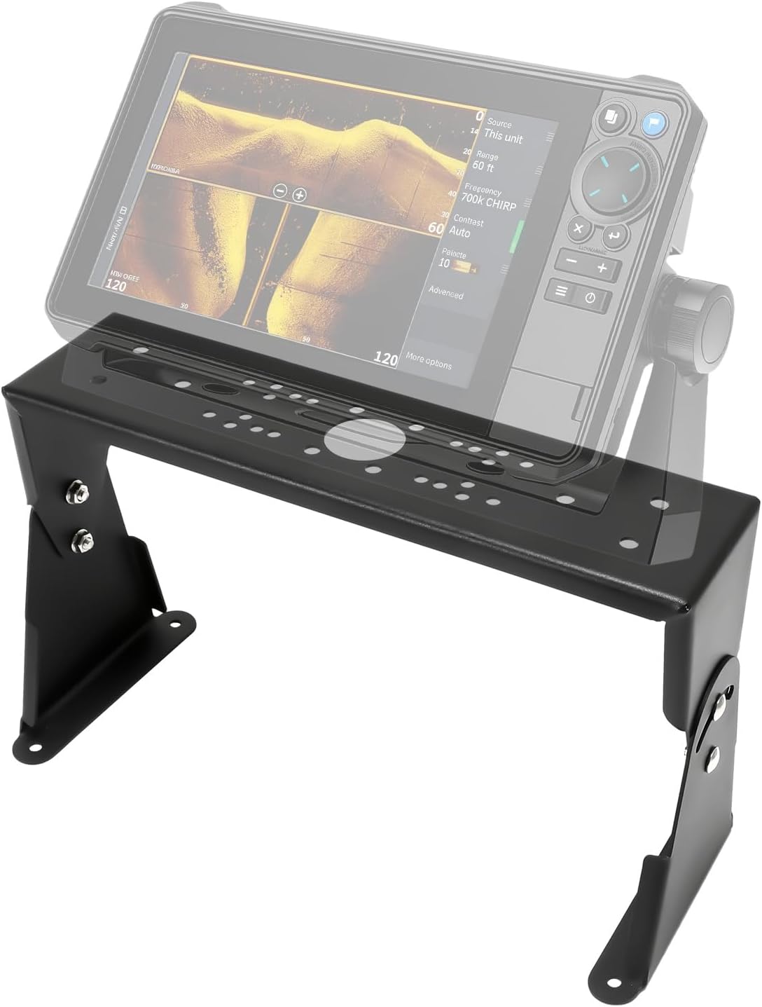 Universal Fish Finder Graph Mount for Boat - Adjustable Design