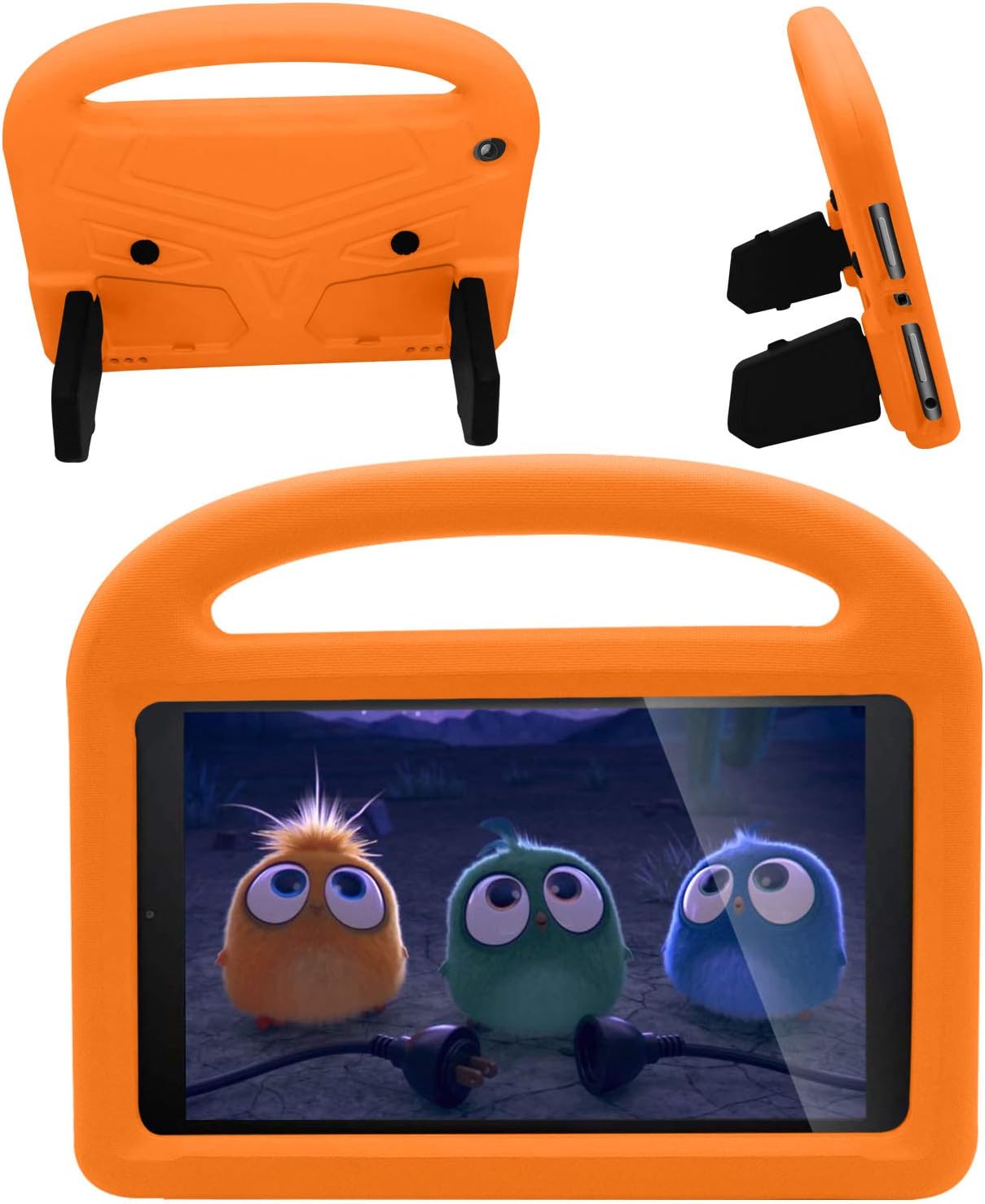 Kids Case for Kindle Fire HD 8 Tablet with Handle and Kickstand