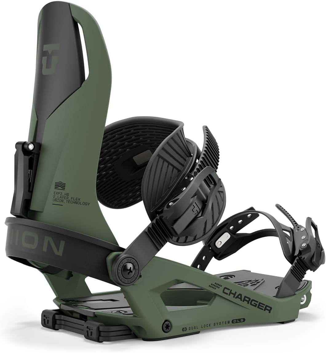 Union Charger Snowboard Bindings: Sage Style-enhancing Performance