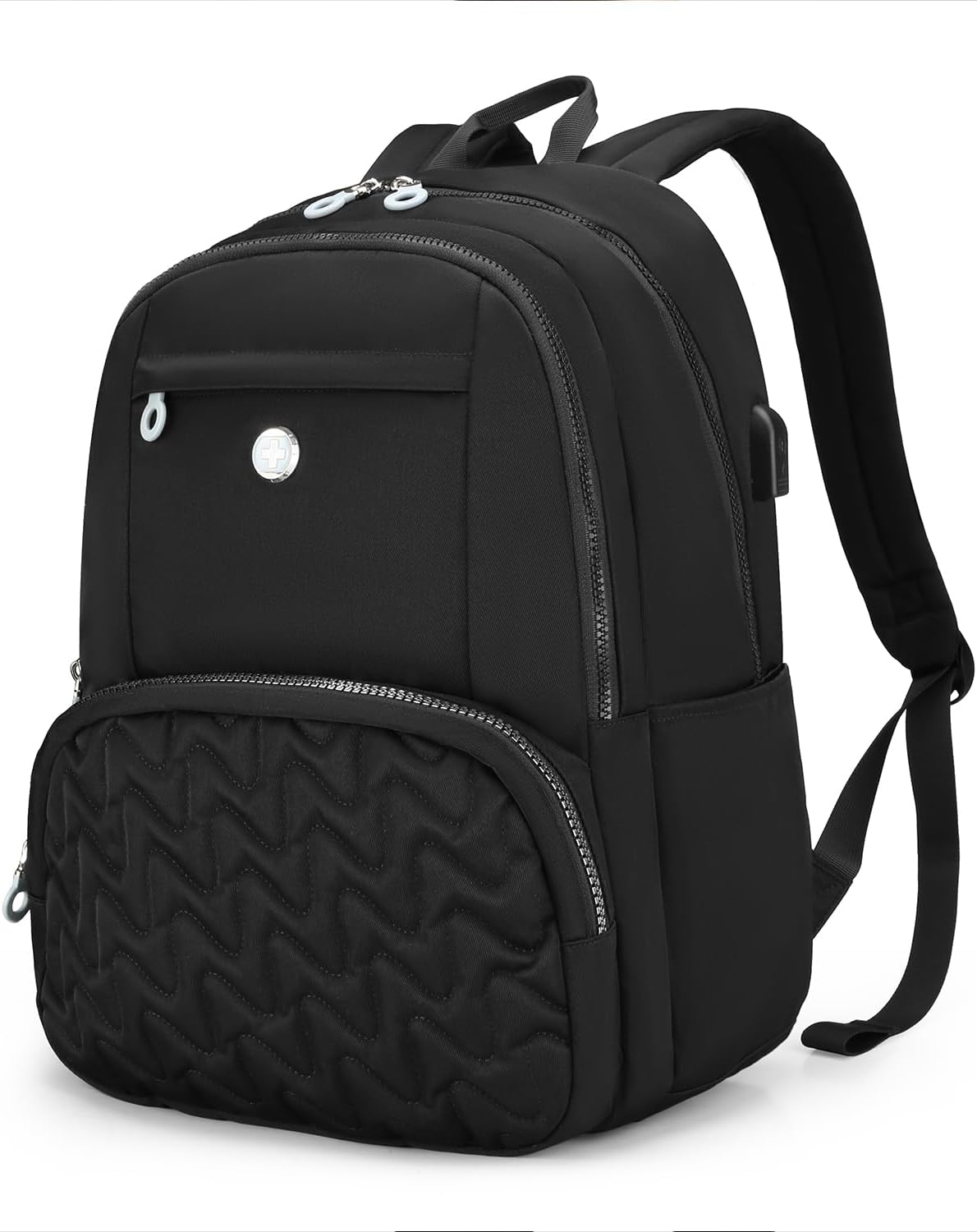 Swissdigital Travel Backpack for Women with USB Charging Port