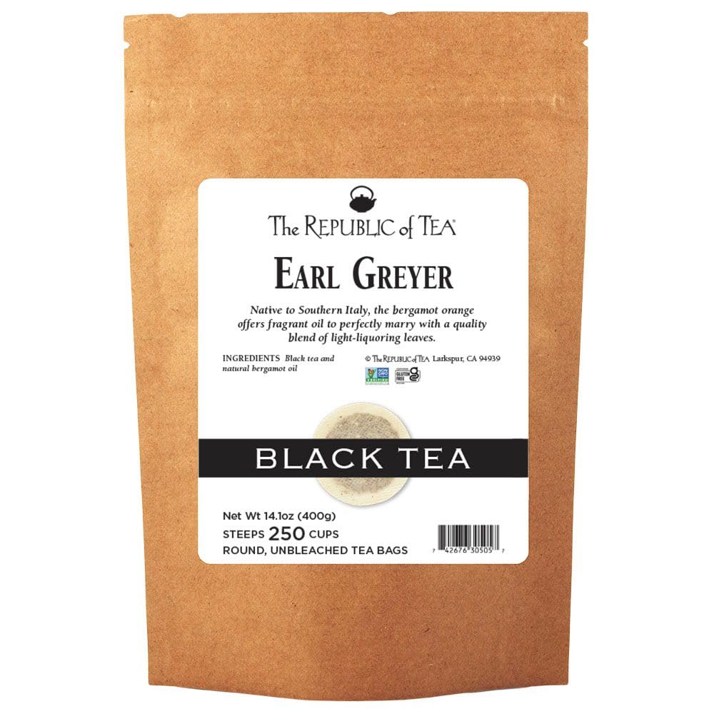 British Earl Greyer Tea Refill Bag - Gourmet Black Tea Delight