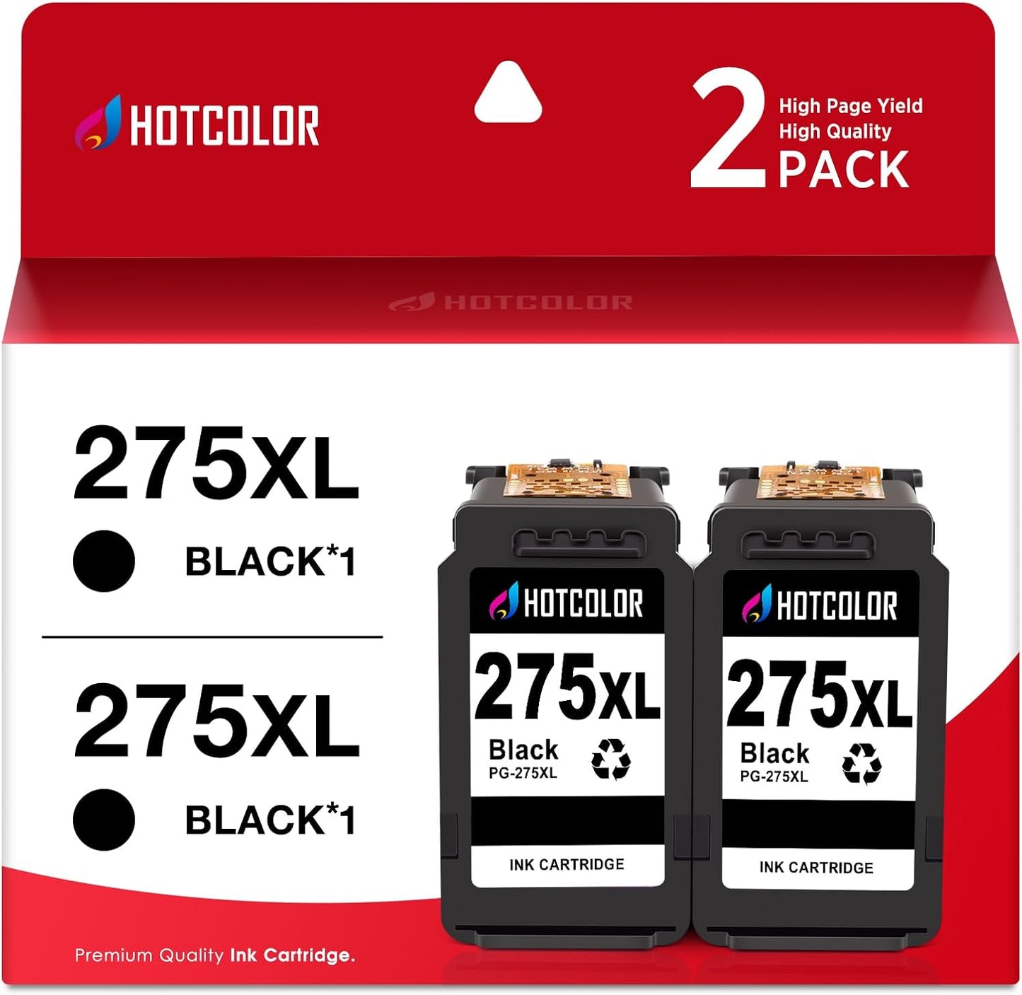 PG-275XL Black Ink Cartridges Replacement for Canon Printers