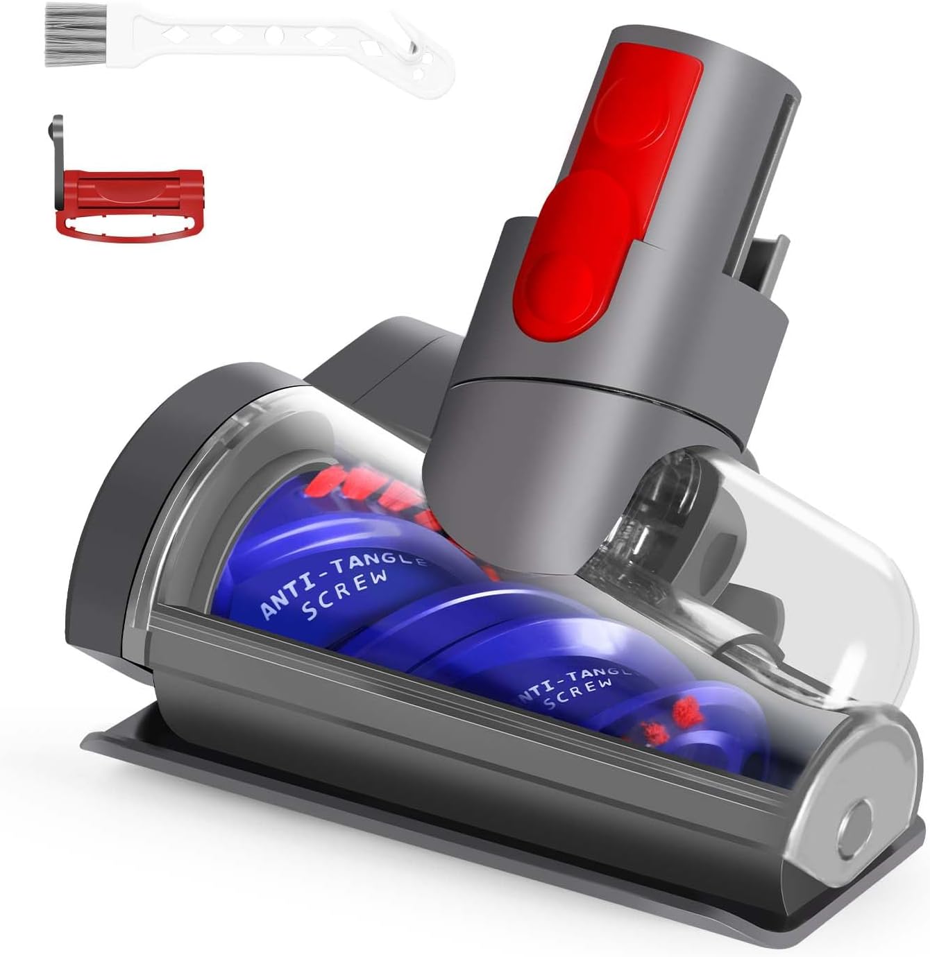Anti-Tangle Mini Brush: Dyson V7-V15 Hair Tool
