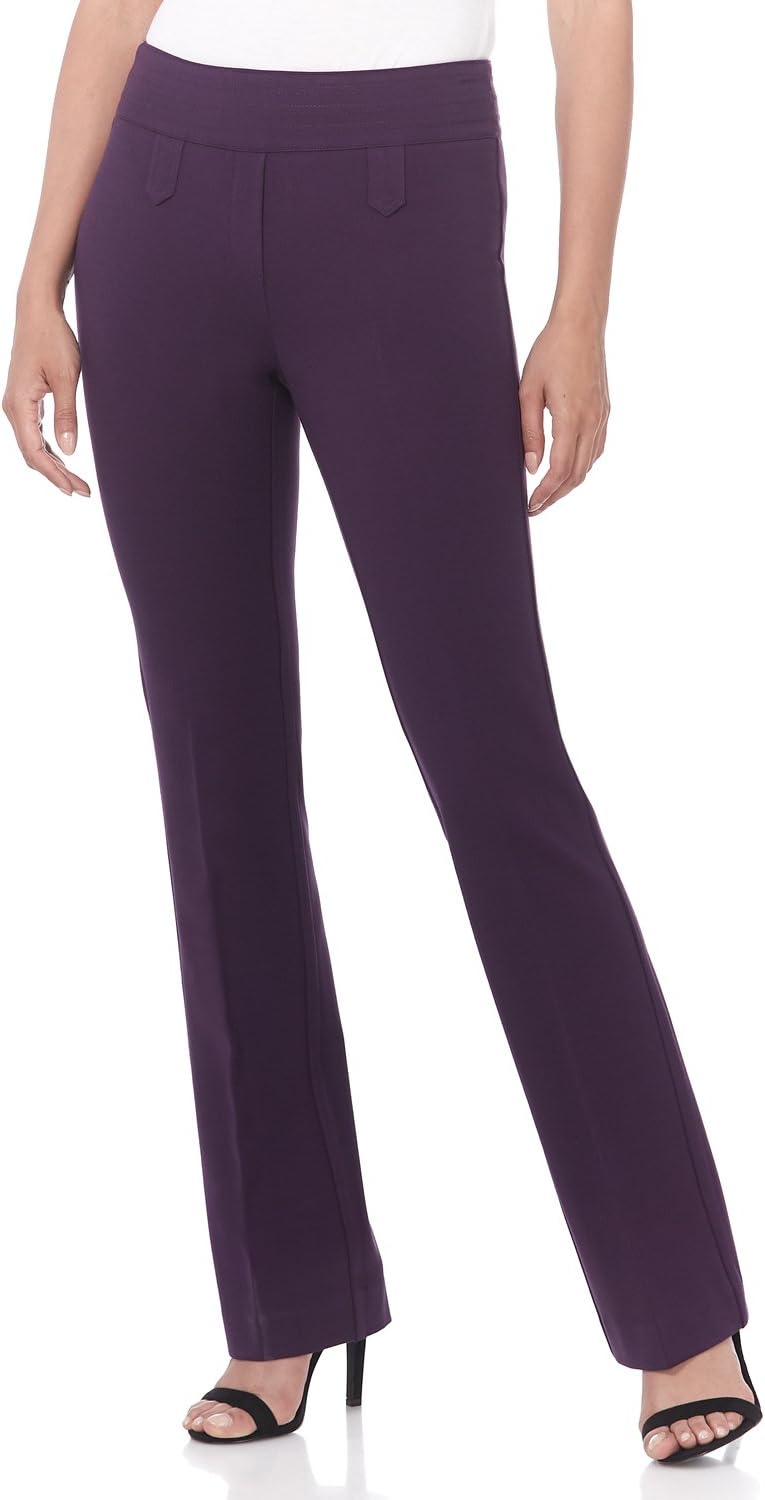 Rekucci Women's Secret Figure Pull-On Knit Bootcut Pants Review