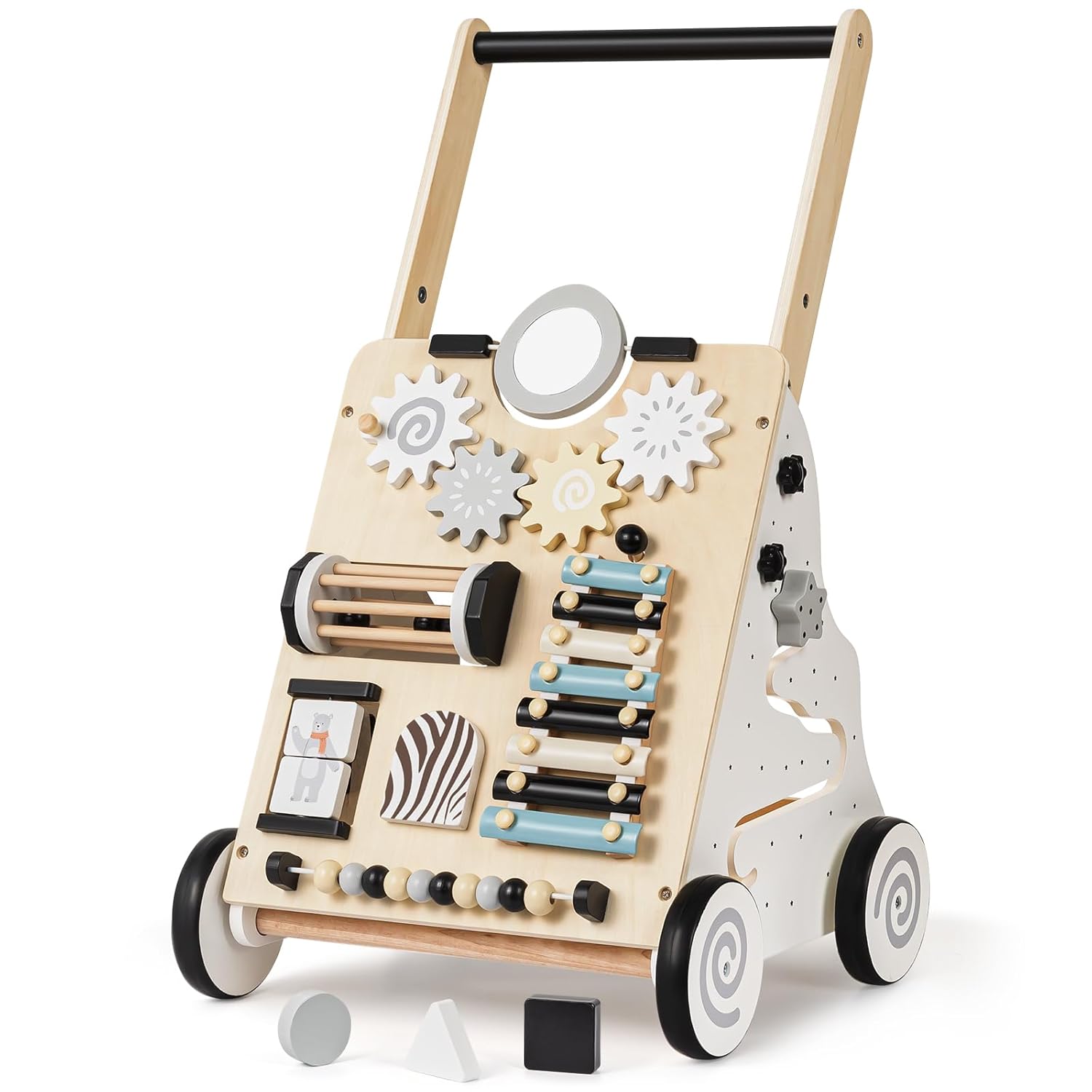 Height-Adjustable Baby Push Walker by V-Opitos