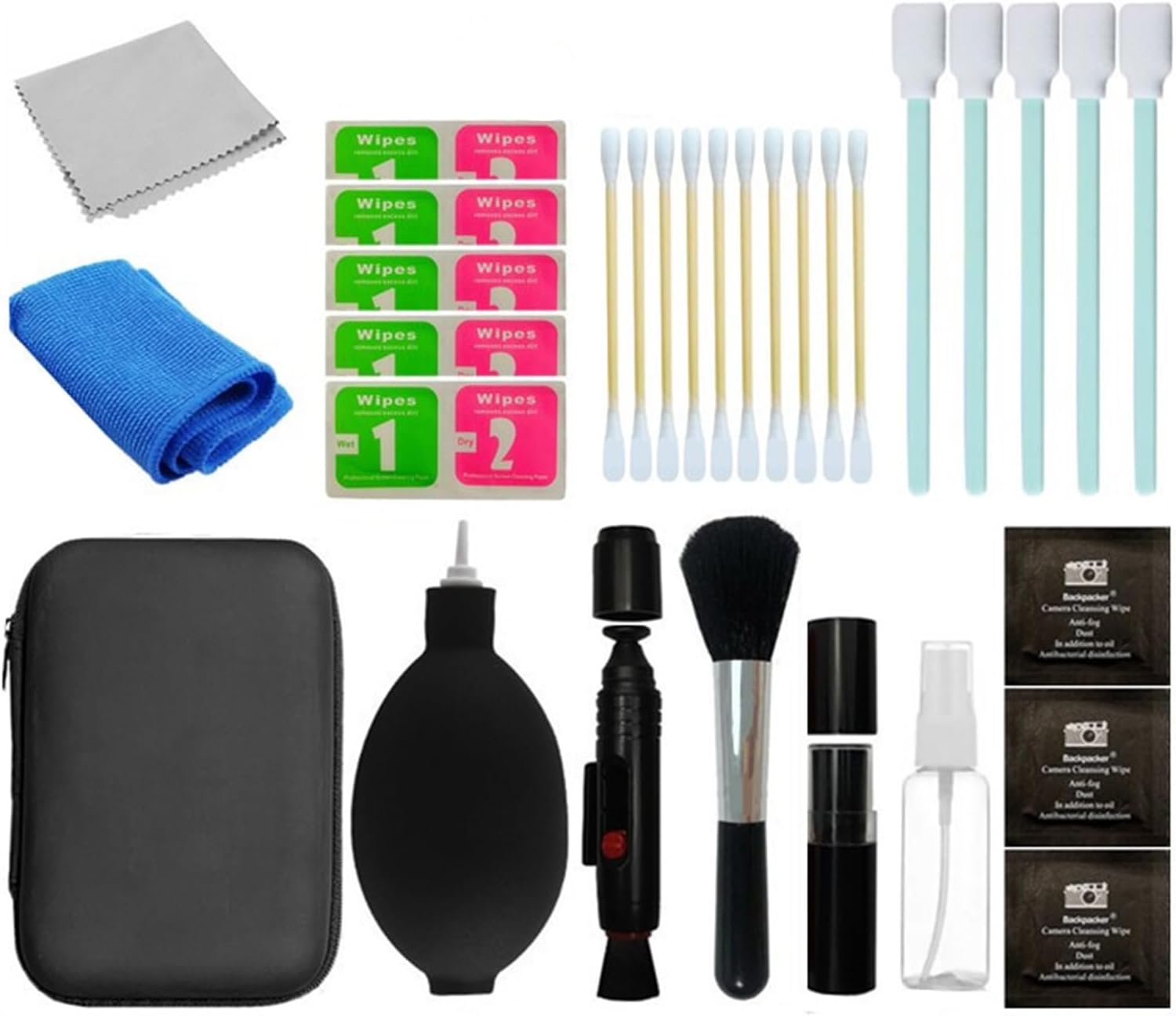 Missdong 12-in-1 Universal Camera Cleaning Kit