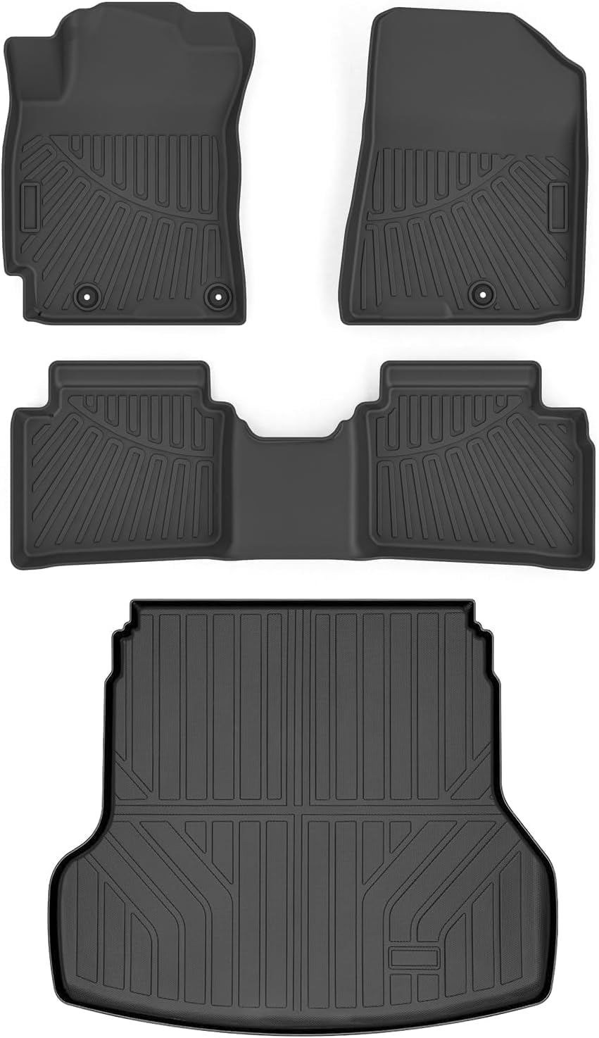 Custom Fit All Weather Floor Mats for 2019-2024 Kia Forte