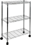 Oceanstar 3-Tier Shelving All-Purpose Utility Cart - Durable Mobile