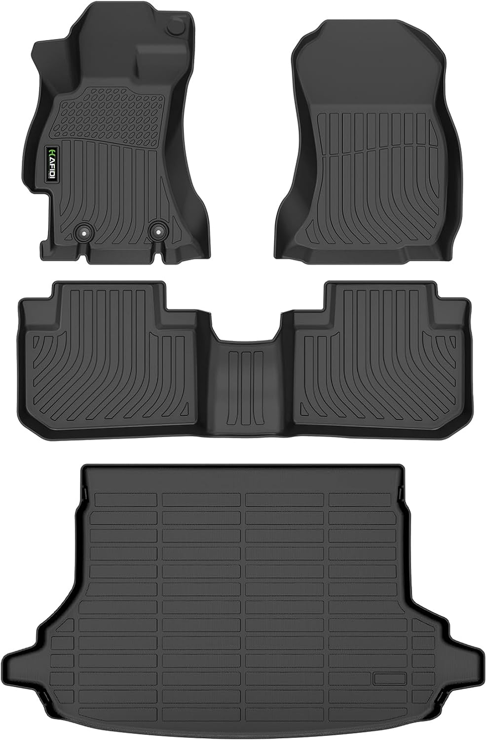 All Weather Floor Mats & Cargo Liner for Forester 2014-2018
