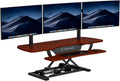 VERSADESK 48 Inch Electric Height Adjustable Desk Converter - Stable