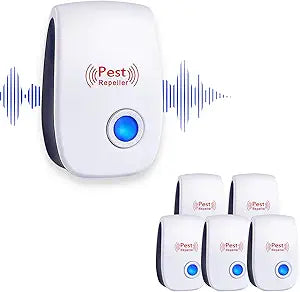 Ultrasonic Pest Repeller 6 Packs for Effective Pest Control