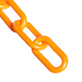 Mr. Chain Heavy Duty Plastic Barrier Chain, Safety Orange - Durable