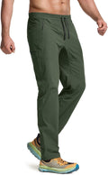 CQR Men's Lightweight Vent Hiking Pants - Breathable Water-Resistant