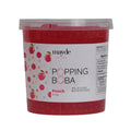 Mayde Popping Boba Pearls Peach Flavor, 7 Pounds - Ready to Eat