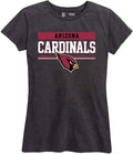 Arizona Cardinals Womens Charcoal Relaxed Fit T-Shirt - Plus Sizes