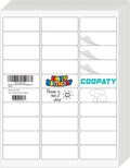 Coopaty 30-Up FBA Labels 1 in x 2-5/8 in - High-Value Shipping Labels