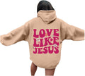Preppy Hoodies Womens Hoodie Fall Graphic Long Sleeve Pullover - Cozy
