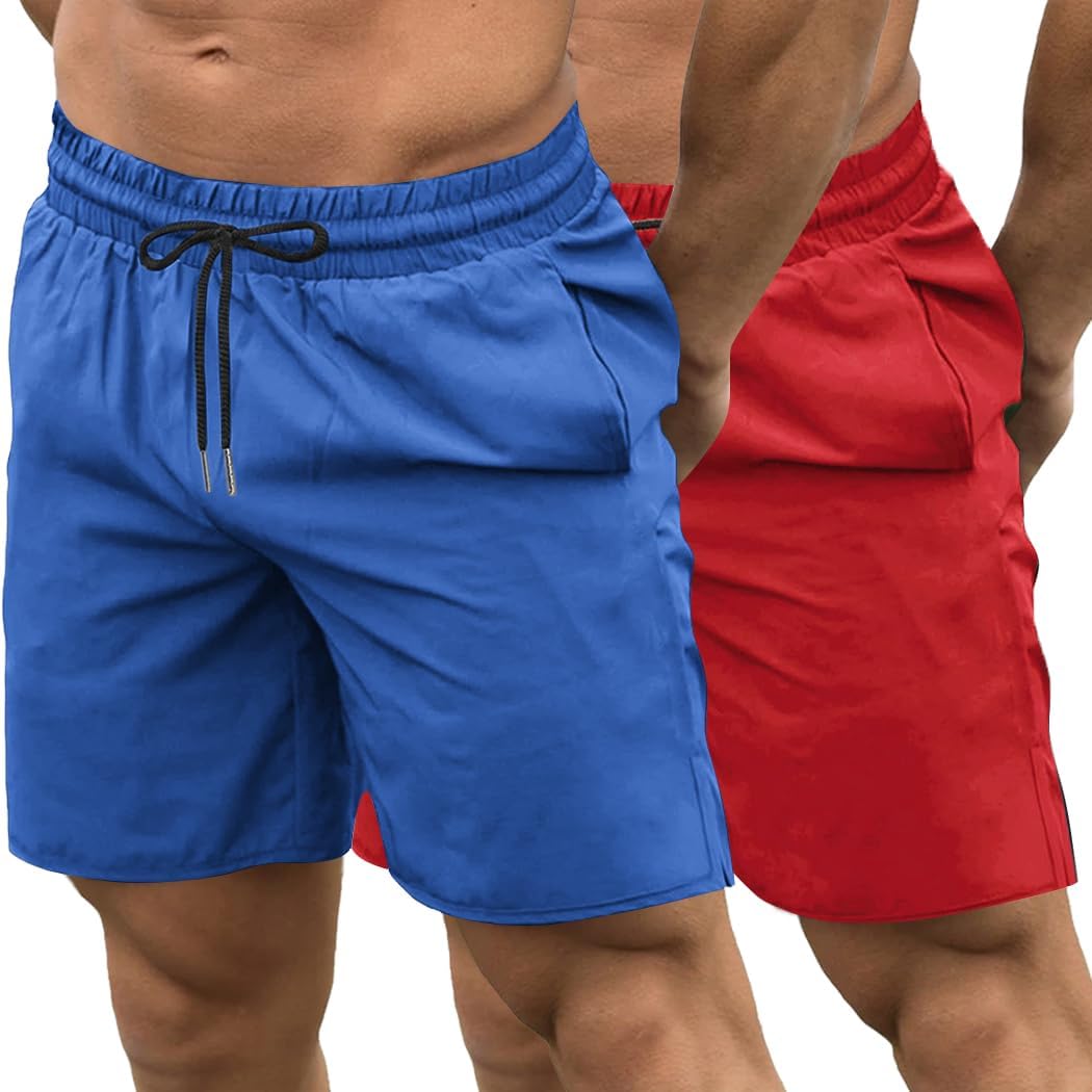 COOFANDY Mens Athletic Shorts 7 Inch Quick Dry Lightweight Gym