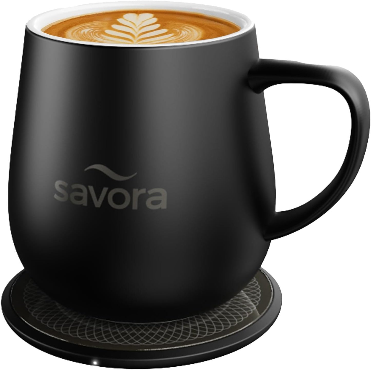 12oz Heated Coffee Mug with IntelliHeat Technology for Perfect Sips