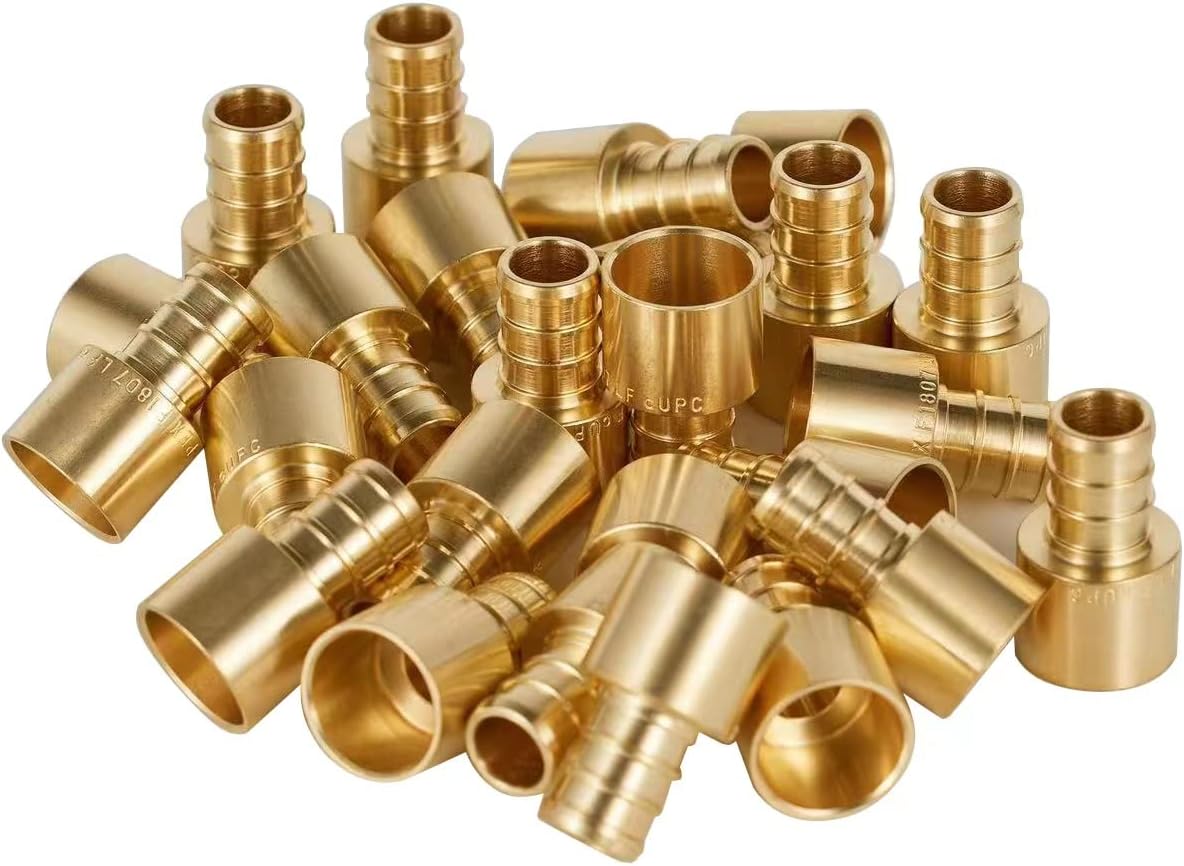 25-Pack Pex 1/2 in x 1/2 in Female Sweat Copper Adapter Review