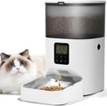 Automatic Cat Feeder with Voice Recorder and 8 Meals - 4L Pet Feeder