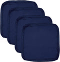 Patio Cushion Covers 24x24 in Waterproof Outdoor Replacement - 4Pack