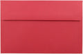 JAM PAPER A10 Colored Invitation Envelopes 6 x 9.5 in - Red Recycled
