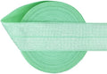 Fold Over Elastic 1in Pastel Green 100 Yard - Soft Sewing Trim
